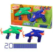 Nerf Wild Wolfpack Dart Blaster 2-Pack