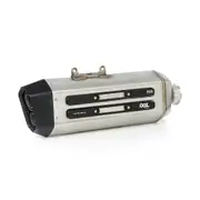 IXIL MXT stainless steel muffler Suzuki DL 1000 V-STROM, 14- (Euro 4+5), silver