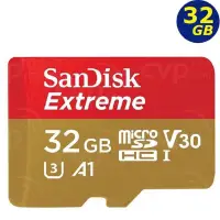 在飛比找蝦皮購物優惠-公司貨SanDisk Extreme A1 32G micr