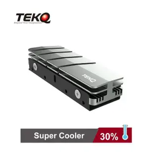 【TEKQ 璿驥國際】Super Cooler PCIe NVMe M.2 2280 SSD 散熱條 散熱片 散熱器 N91(PS5 可安裝-2色)