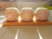 Party light Springtime Garden Globes Tea light Candle Housewarming Gift