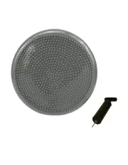 [PowerTrain] Yoga Stability Grey Disc Wobble Pad Ball