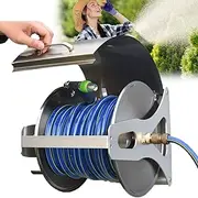 Garden Hose Reel Wall Mounted or Freestanding Bracket+30m Waterpipe Kit