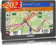 N900 GPS Navigator for car, GPS Truck Navigatior with 9 inch, 2024 Map (Free ...