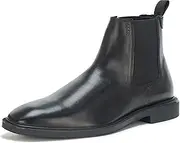 [HUGO] Men's Brushed Leather Chelsea Boot Chukka