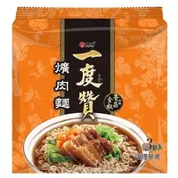 在飛比找Yahoo奇摩購物中心優惠-維力 一度贊 爌肉麵 200g (3入)/袋【康鄰超市】