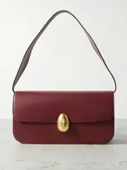 [NEOUS] NEOUS - Phoenix Baguette Leather Shoulder Bag - Burgundy - One size One size Burgundy