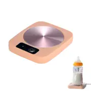 Electric Coffee Mug Warmer Lightweight Milk Hot Plate Cup Warmer-Pink