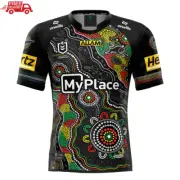 Penrith Panthers 2025 Indigenous NRL Rugby League Replica Jersey - Free Postage