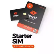 Buy a $2 starter SIM $2 Boost PREPAID MOBILE Tri Cut SIM-Standard ,Micro,Nano