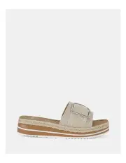 [Novo Shoes] Brave Slides in Linen