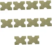 SEWOART 10pcs Lumbar Stickers Joint Patches Wormwood Pad Lumbar Vertebra Sticker Hot Relief Pads Practical Lumbar Vertebra Patches Knee Sticker Lumbar Patches Brown
