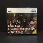LISZT 李斯特/ LES ANNEES DE PELERINAGE 十四行詩/ JEFFREY SWANN/ 2CD