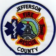 Jefferson County FL. Fire Rescue Embroidered Patch #640