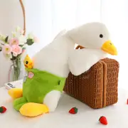 Large Jumbo White Goose Green Pants Plush Toy 115cm 140cm 160cm Long