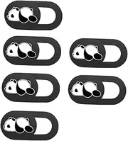 Sewroro 6pcs Privacy Cover Web Cover Cute Laptop Laptop Privacy Webcam Protector for -Webcam Webcam Sticker Black Abs