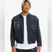 Quicksilver Netflix Stranger Things Jacket Sz L Mens New