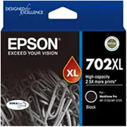 Epson EPC13T345192 702XL Black High Yield Ink Cartridge (Genuine)