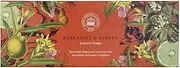 The English Soap Company Bergamot and Ginger Kew Gardens Collection Triple Soap Gift Box (3 x 100g)