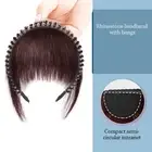 Natural Headband Bangs 3D Hair Bangs Extensions Fashion Hairpieces for Women