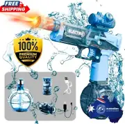 Electric Water Flame Gun Toy for Adults & Kids - Automatic Squirt Gun
