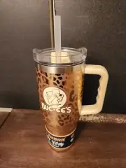 Bucees Yukon Outfitters Buc-ee’s Gold Leopard Limited 40oz Tumbler Handle 2024
