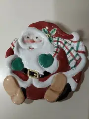 SANTA COOKIE/SNACK TRAY FRITZ AND FLOYD