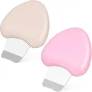 Healeved Facial Clean Device Set 2 Pack Nose Scraper Skin Scrubber Tool for Blackheads Deep Cleansing Exfoliator for Beauty Care