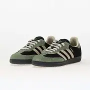 W Adidas Originals Samba OG Black Alumina Silver Green JI2680 Shoes Sneakers