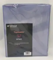Case of 250 GuardHouse 8x10 Rigid Clear Plastic Topload Holders Photo Toploaders