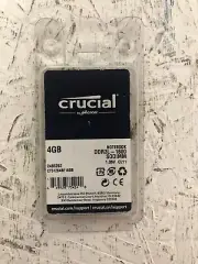Crucial 4GB DDR3L-1600 SODIMM 1.35V CL11 Laptop Memory