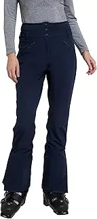 [Mountain Warehouse] Avalanche Womens High-Waisted Ski Pants - Slim Fit, Stylish Salopettes, Warm Ski Suit, Winter Snow Trousers - Ideal for Snowboarding, Sledges, Skiing