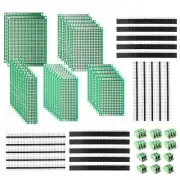 60 Pcs PCB Board Circuits Boards Kit | 28 Double-Sided Prototyping PCBs Circu...