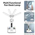 Desk Lamp Dimmable Table Lamp, Touch Control Adjustable with USB Charging Port