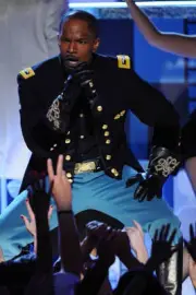 Actor/musician Jaime Foxx onstage at the 52nd GRAMMY Awards held a- Old Photo 1