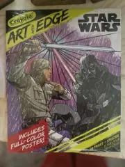 Crayola Art With Edge Star Wars Coloring Pages & Poster Sealed Brand New 28 Page