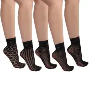 Hollowed Out Fishnet Socks Mesh Net Short Socks Sweet Lolitas Ankle Socks