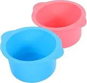 NOLITOY Beauty Mask Bowl 400ml Silicone Wax Warmer Liner Multipurpose Hair Wax Remover Heat Resistant Non Stick Bowl