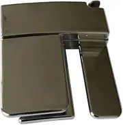 [Byttlerom] Adjustment Buckle Removable Lazy Tighten the Waistband Pants Waist Buckle Clip Folding Elastic Belt Clip Black