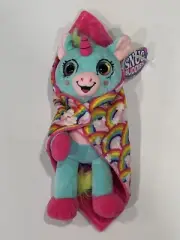 Kipp Brothers 10” Snug Buddies Teal Unicorn with Security Blanket Plush