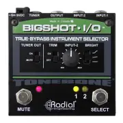Radial Engineering BigShot I/O True Bypass Instrument Selector
