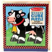 Melissa & Doug Cube Puzzle Farm
