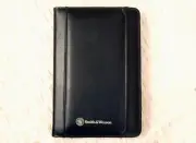 Unused Vintage SMITH & WESSON Notebook Made by Leeds Padded Covers, Calculator