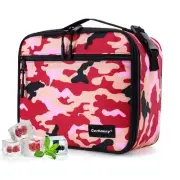 Small Cooler Lunch Bag for Office, School, Travel - Freezable, Insulated, Lea...