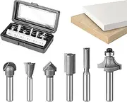 Flush Router Bit | 1/4 Inch Shank Flush Trim Router Bits - Carbide High Strength Flush Trim Router Bits Milling Cutter for Woodworking Tools