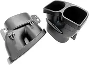 2X Exhausts Tips Compatible For Benz AMG C63/S W204 S W205 W212 W213 W222 C205 15-18 Car Quad Exhaust Muffler Tips Tailtip