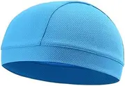 [LIFKOME] Cycling Beanie Bands for Women Headband for Men Do Rag Skull Cap Fitness Bandana Wristband Hardhats Sports Skull Wrap Makeup Bicycle Scull Men's Hat Quick Dry Cap White