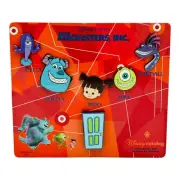 Disney Catalog Pixar Monsters Inc 6 Pins Set Sully Mike Boo Celia Randall LE