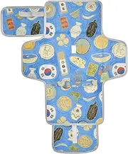 Reusable Diaper pad with Tissue Pocket Diaper mat Changing pad Travel for Moms, Dads
