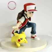 Pokémon Ash Ketchum Pikachu PVC Figure Statue Model Toys Collection Boxed